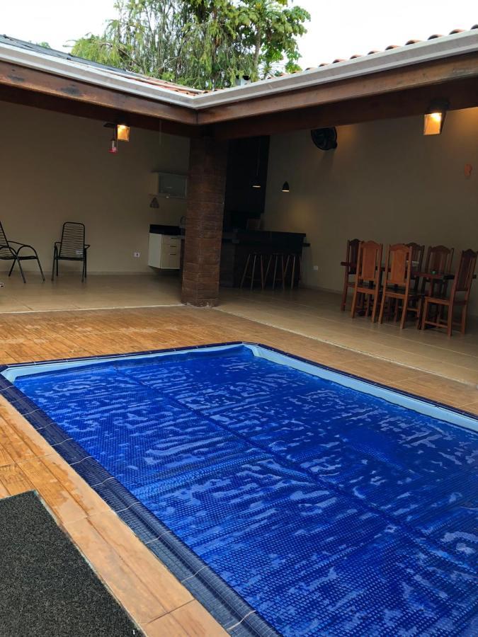 Casa Temporada Olimpia 8 Pessoas Com Piscina Villa Eksteriør billede