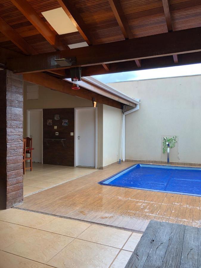 Casa Temporada Olimpia 8 Pessoas Com Piscina Villa Eksteriør billede