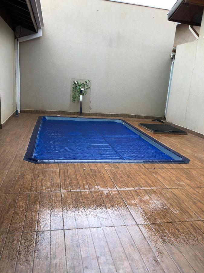 Casa Temporada Olimpia 8 Pessoas Com Piscina Villa Eksteriør billede
