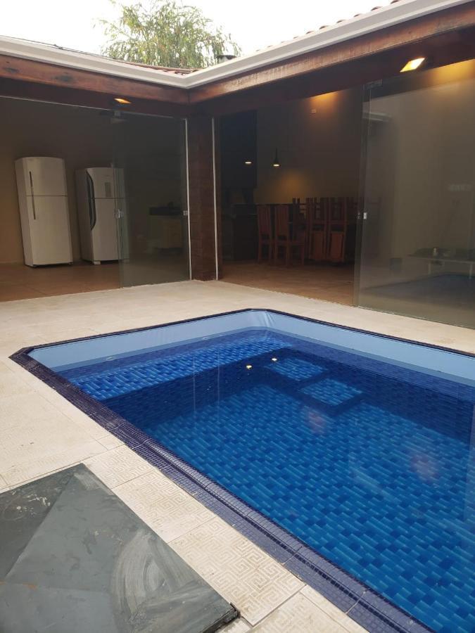 Casa Temporada Olimpia 8 Pessoas Com Piscina Villa Eksteriør billede